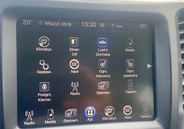 Jeep Cherokee cena 79000 przebieg: 148000, rok produkcji 2016 z Warszawa małe 277